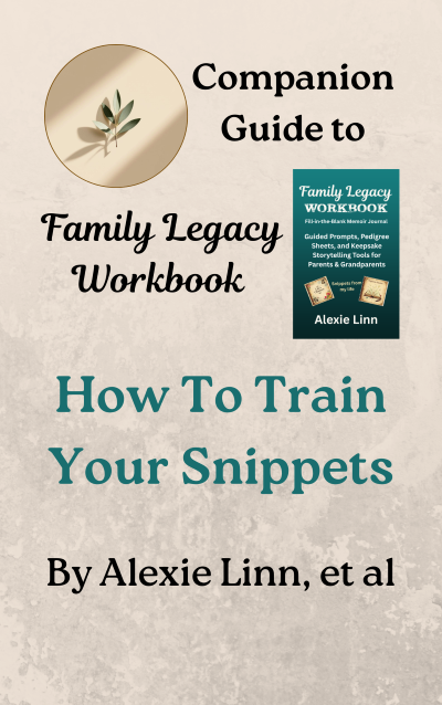 Cover for the Companion Guide to Family Legacy Workbook