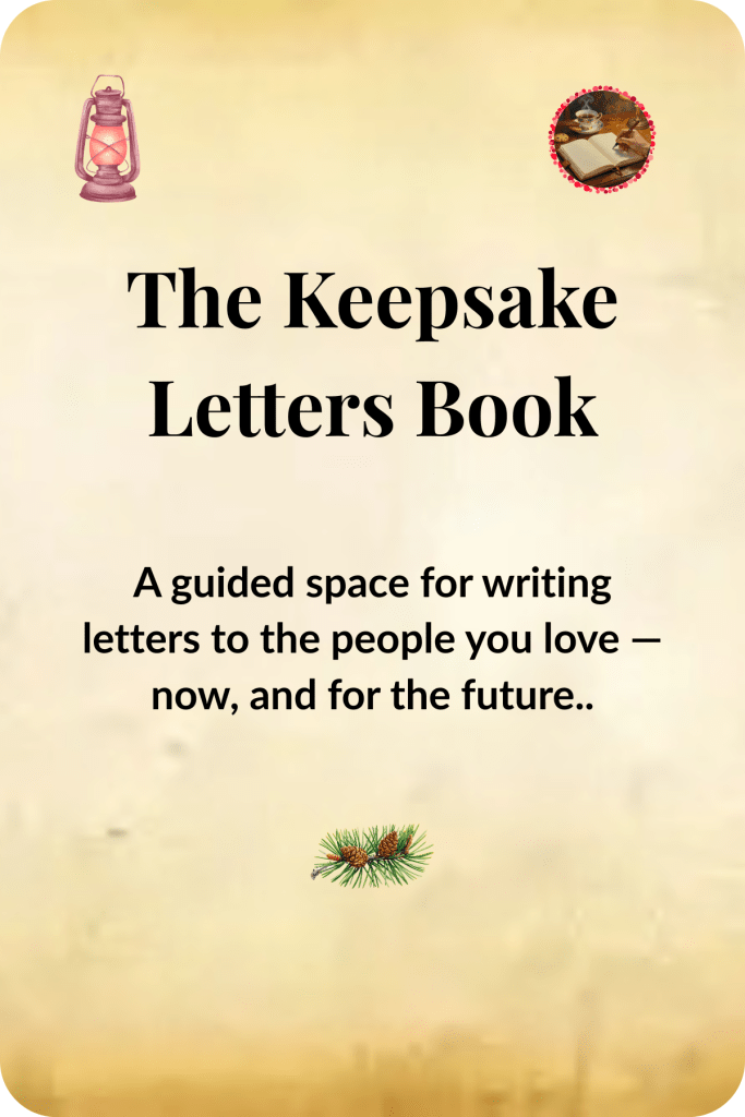 Keepsake Letters Book