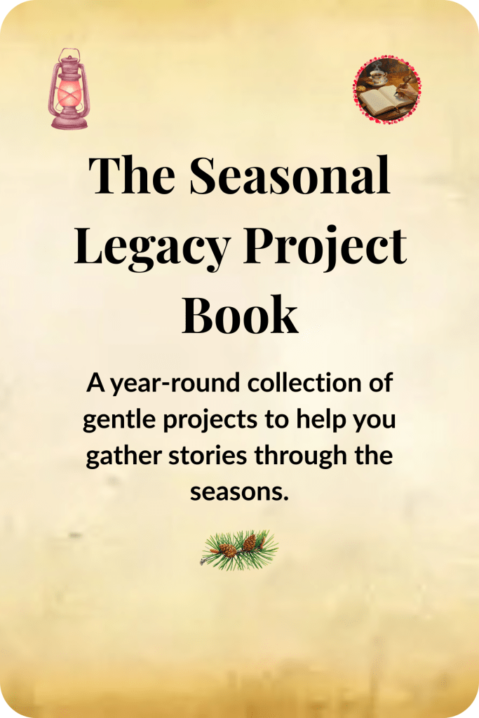Seasonal Legacy Project Book