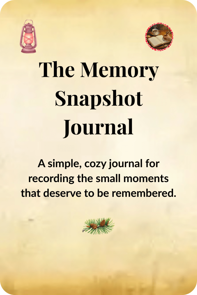 The Memory Snapshot Journal
