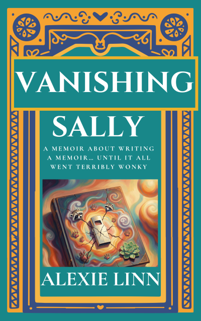 Vanishing Sally Cozy mystery book cover
