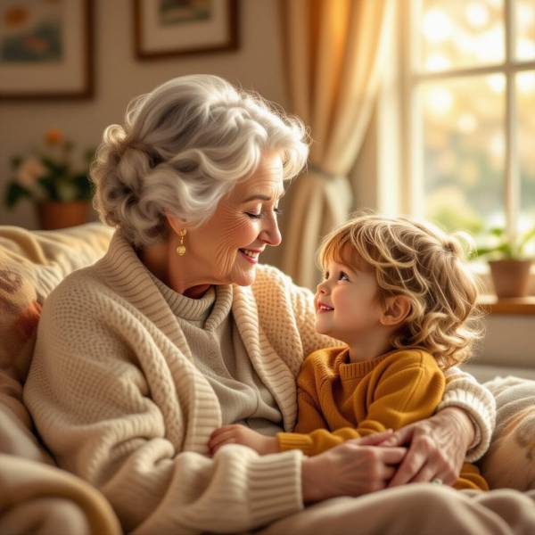 What is a Memoir? Grandma telling a story to a youngster.