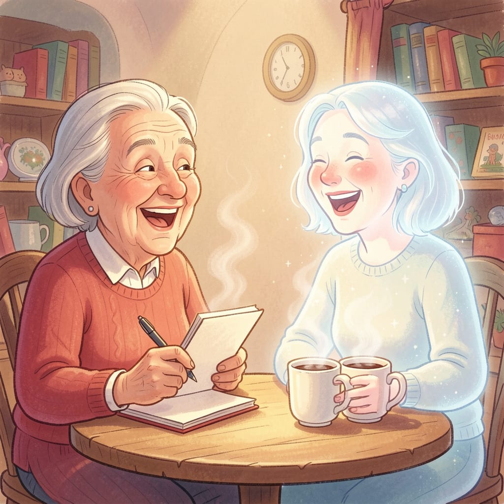 What is a Memoir? Laughing with your ypunger self image.