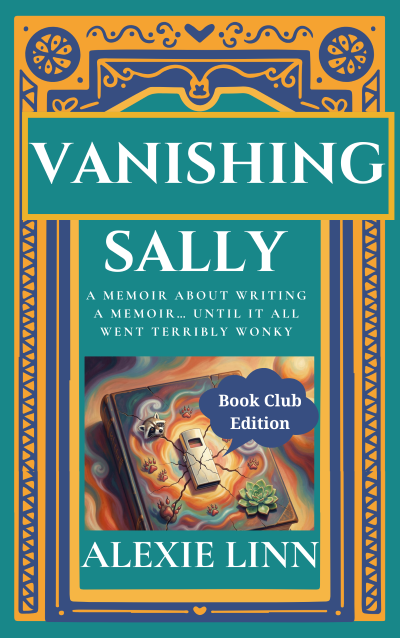 Cover of Vanishing Sally, a cozy mystery
