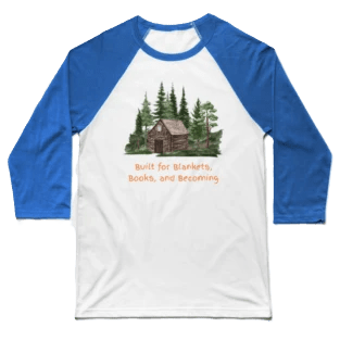 Cabin in the forest Baseball Shirt