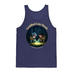 Tank top with funny Certified Cozy Sleuths