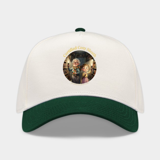 granny and girl sleuth baseball cap
