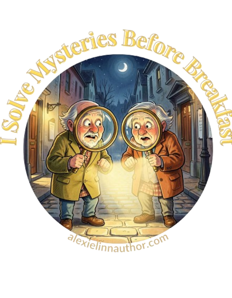 2 old people sleuthing at night